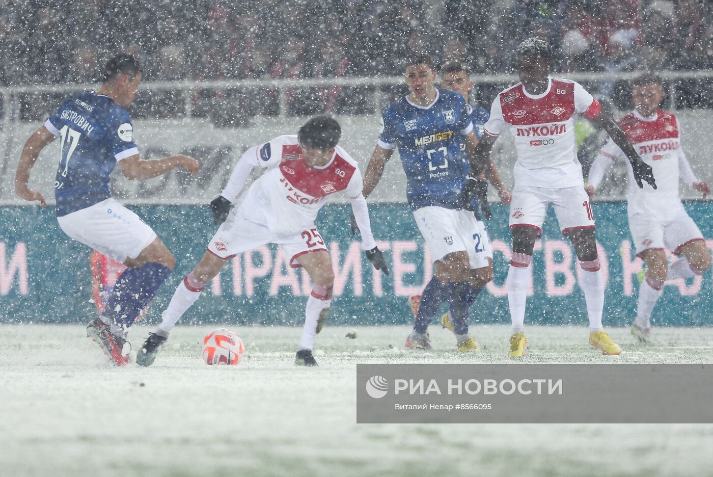 Футбол. РПЛ. Матч "Балтика" - "Спартак"