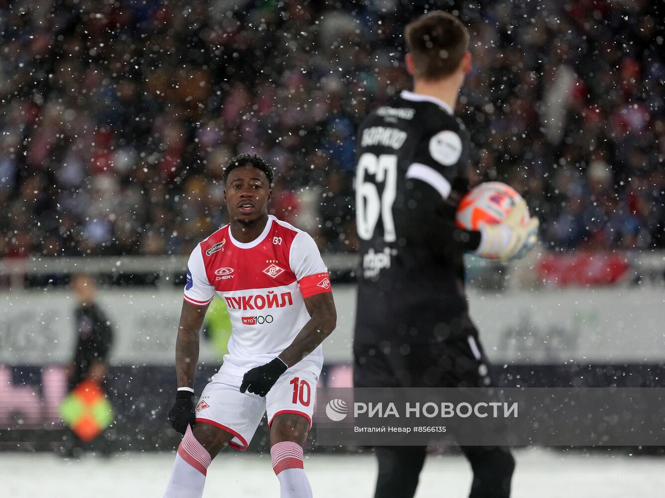Футбол. РПЛ. Матч "Балтика" - "Спартак"