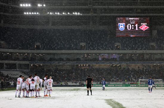 Футбол. РПЛ. Матч "Балтика" - "Спартак"