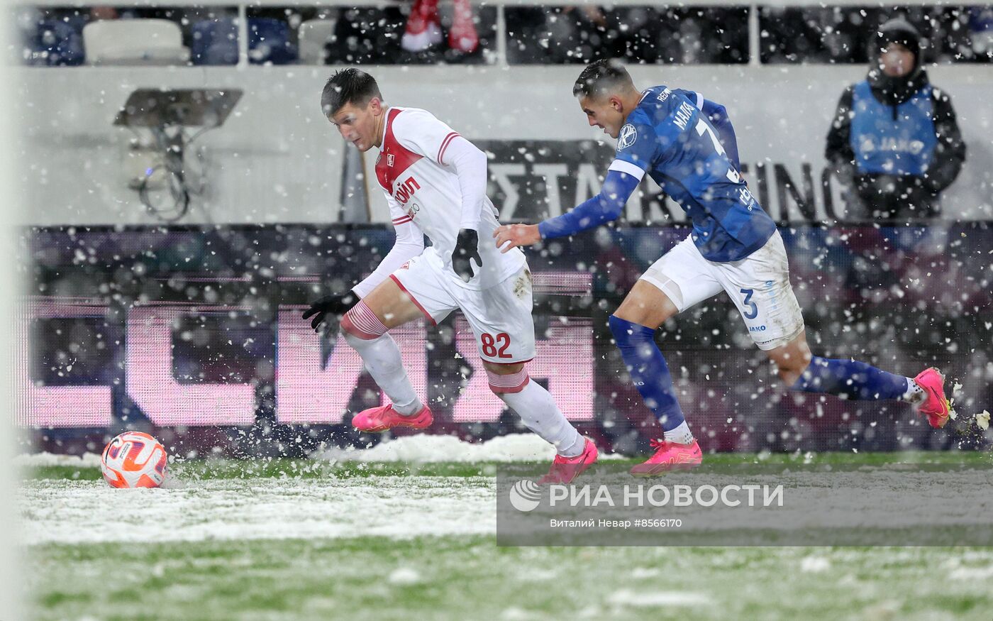 Футбол. РПЛ. Матч "Балтика" - "Спартак"