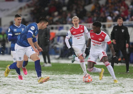 Футбол. РПЛ. Матч "Балтика" - "Спартак"