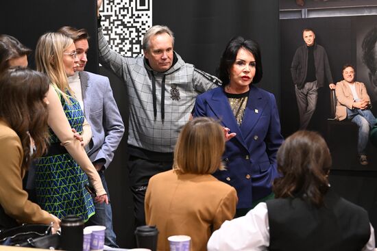 Выставка "Россия". Мастер-класс Надежды Бабкиной