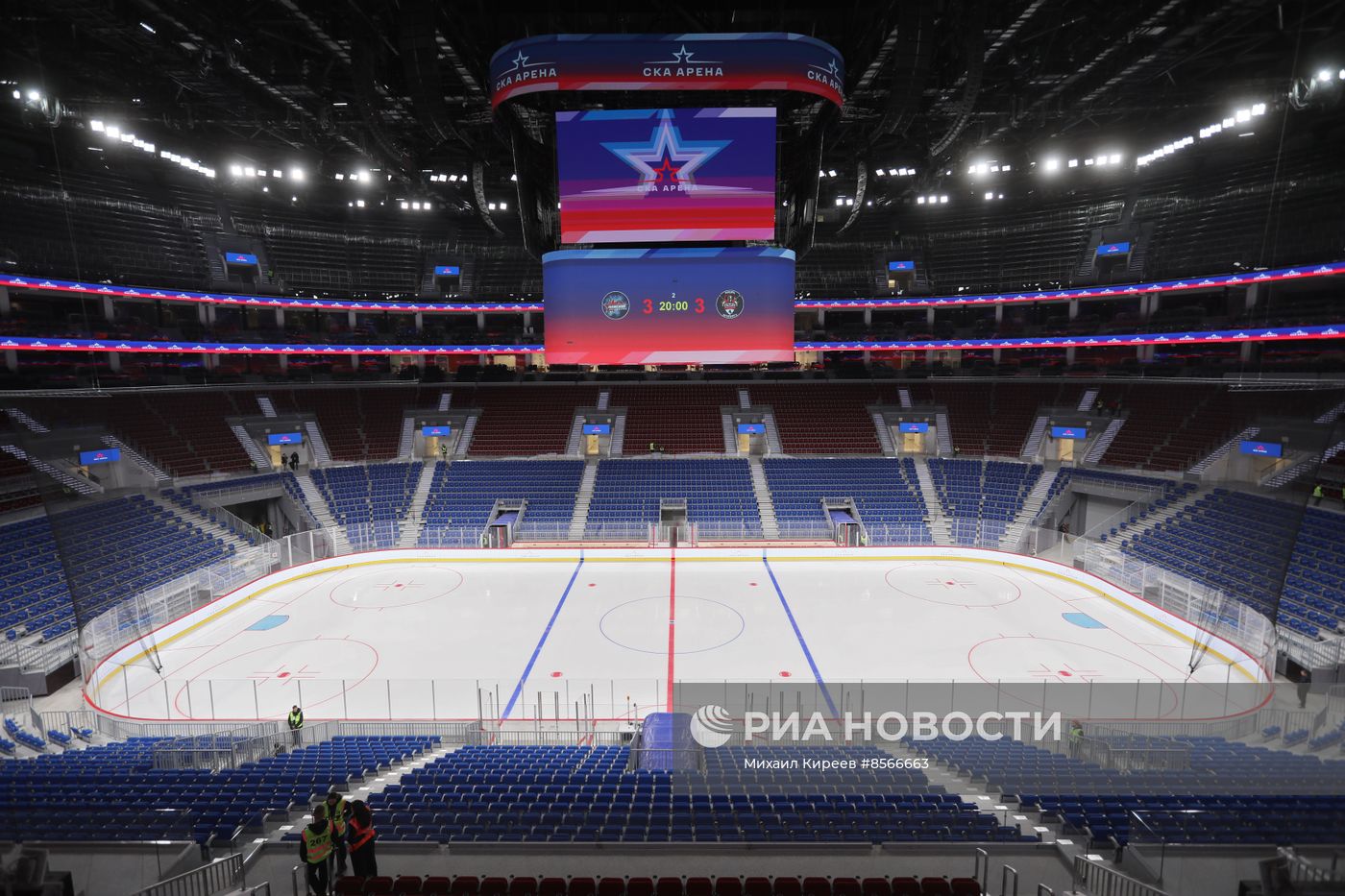 Открытие "СКА Арены" в Санкт-Петербурге