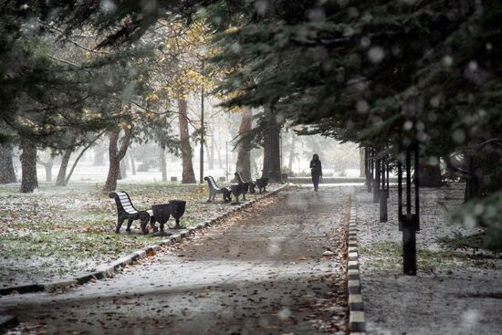 Последствия стихийного бедствия в Крыму 