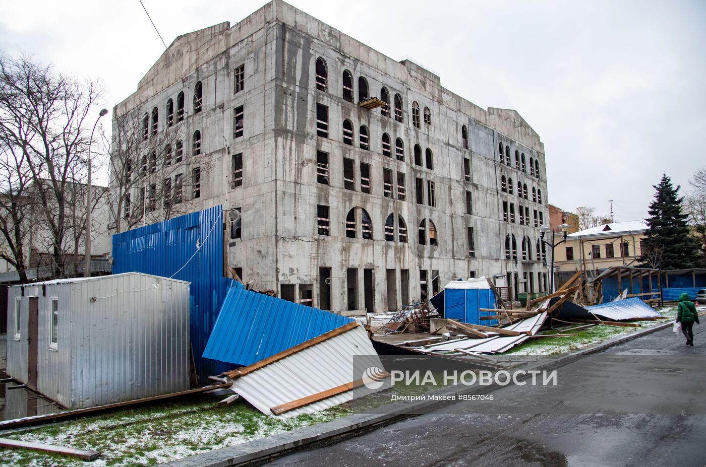 Последствия стихийного бедствия в Крыму 