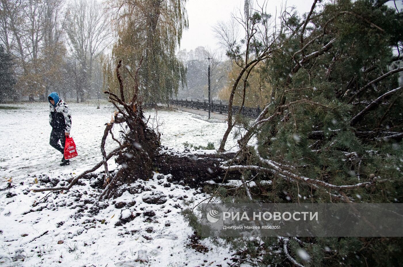 Последствия стихийного бедствия в Крыму
