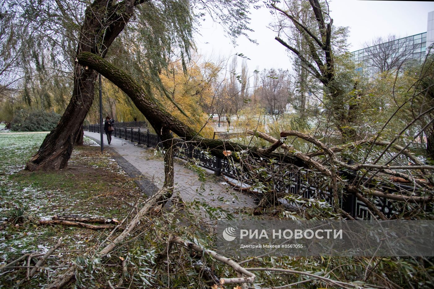 Последствия стихийного бедствия в Крыму