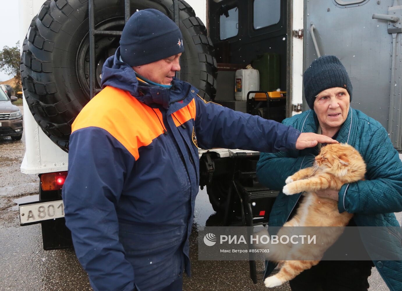 Последствия стихийного бедствия в Крыму