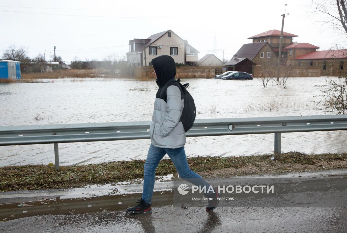 Последствия стихийного бедствия в Крыму