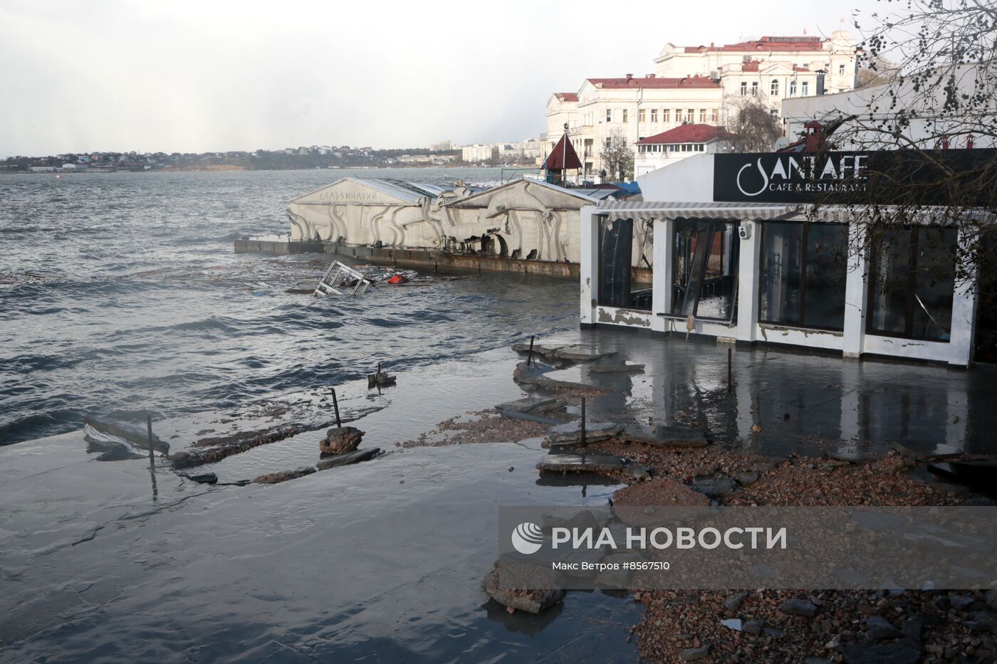 Последствия стихийного бедствия в Крыму