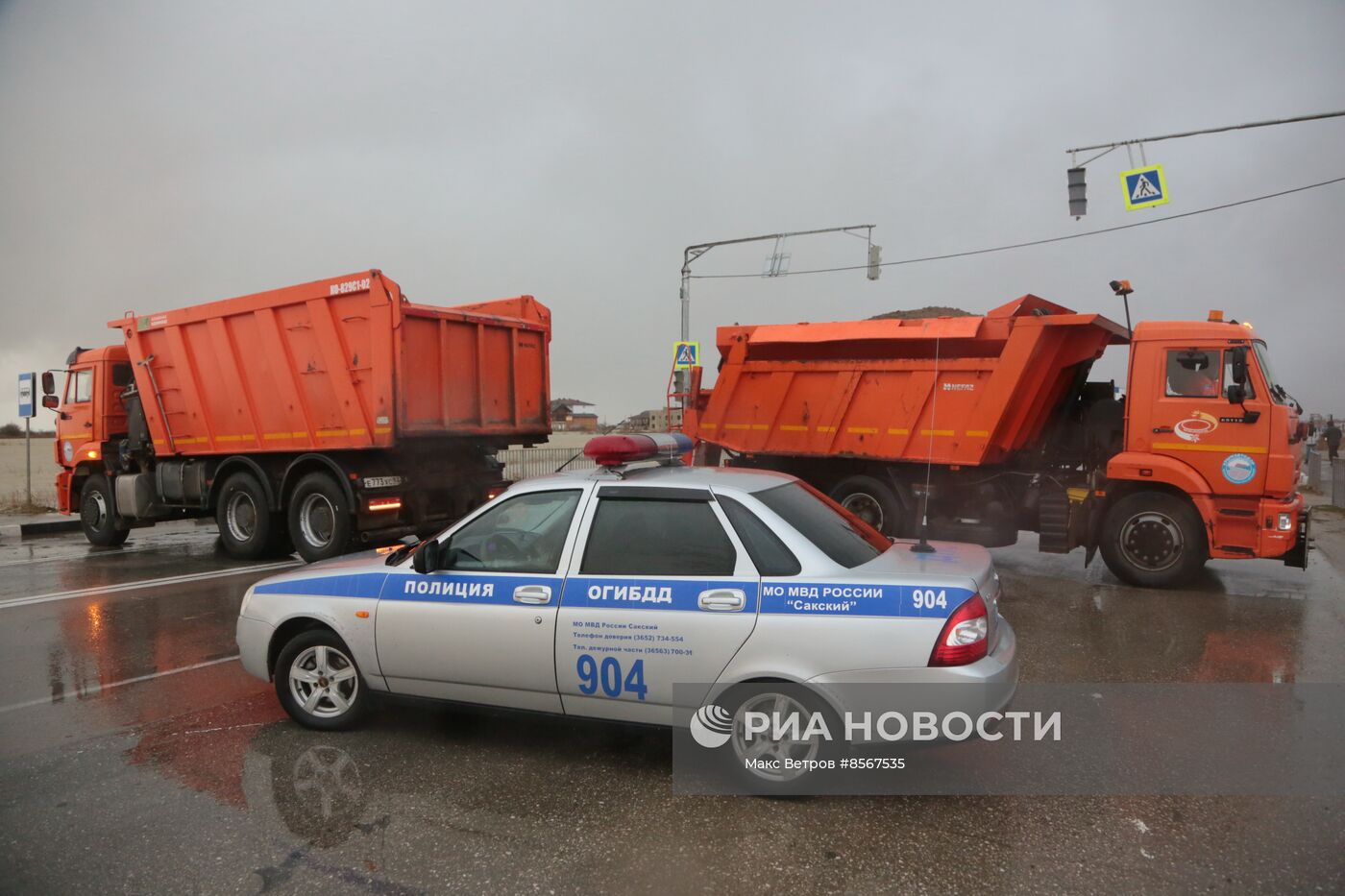 Последствия стихийного бедствия в Крыму