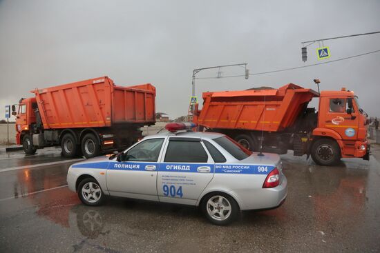 Последствия стихийного бедствия в Крыму