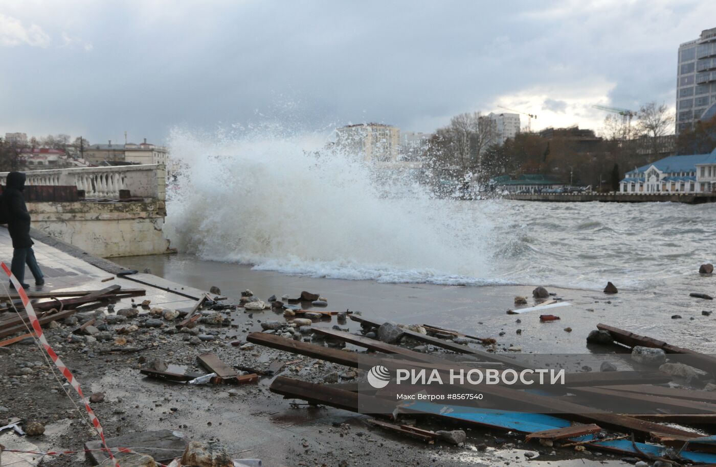 Последствия стихийного бедствия в Крыму