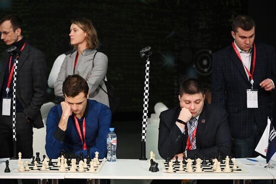 III КМУ-2023. Сеанс одновременной игры по шахматам с международным гроссмейстером Данилой Павловым