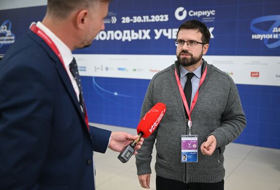 III КМУ-2023. Пресс-подход участников по итогам встречи с президентом РФ