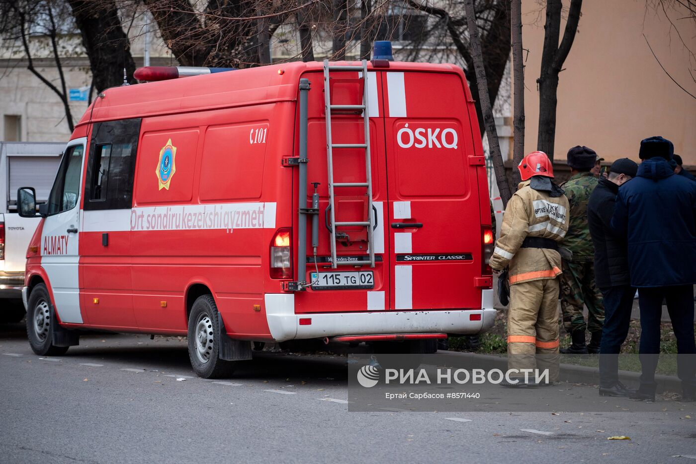 Пожар произошел в хостеле в Алма-Ате 