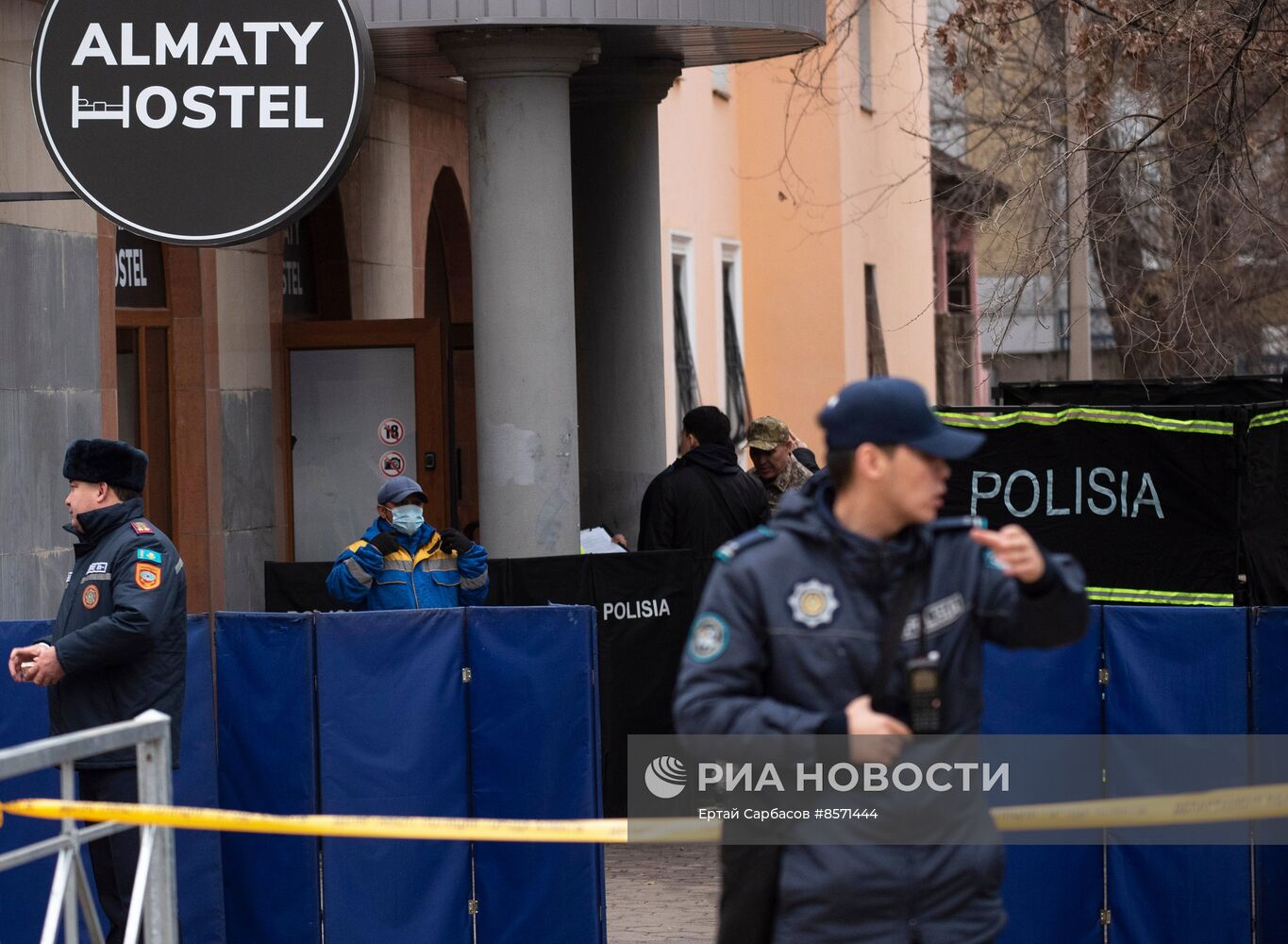 Пожар произошел в хостеле в Алма-Ате 