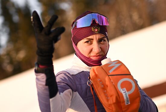 Биатлон. Кубок России. II этап. Тренировки 