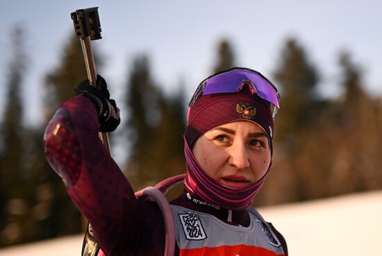 Биатлон. Кубок России. II этап. Тренировки 