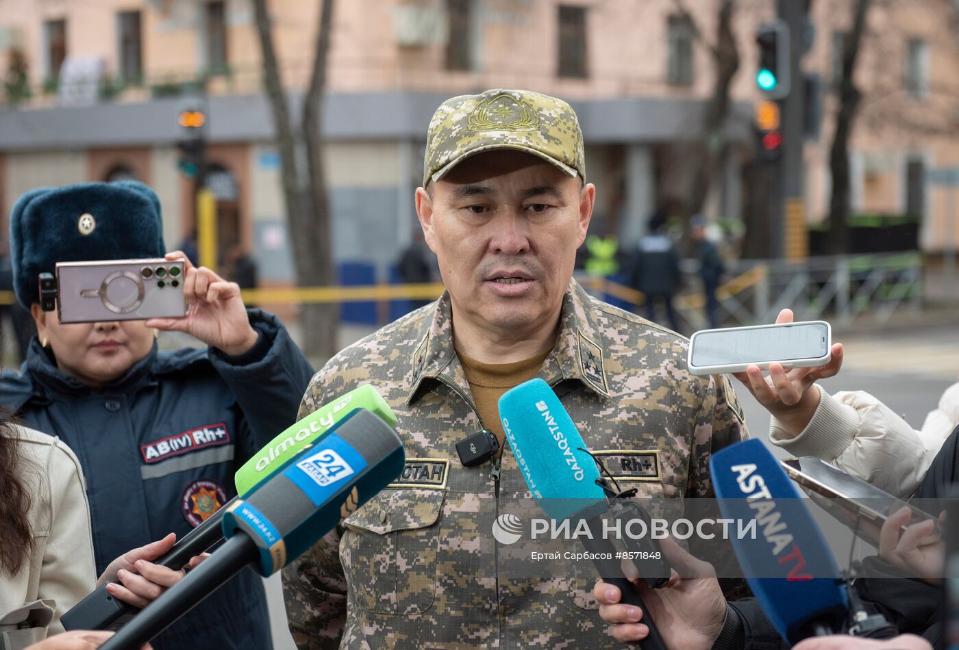 Пожар произошел в хостеле в Алма-Ате 