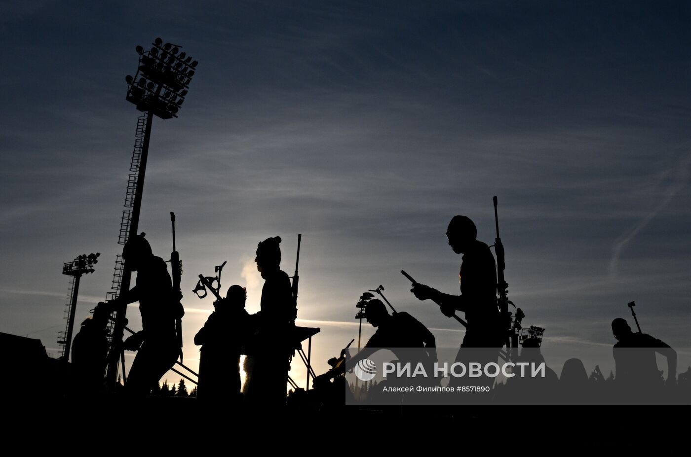 Биатлон. Кубок России. II этап. Тренировки