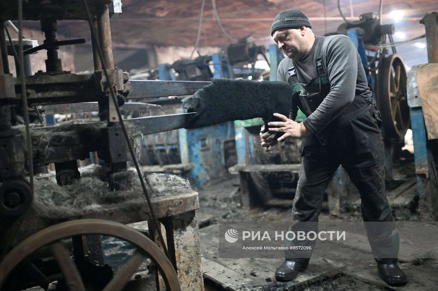 Производство валенок в Омске