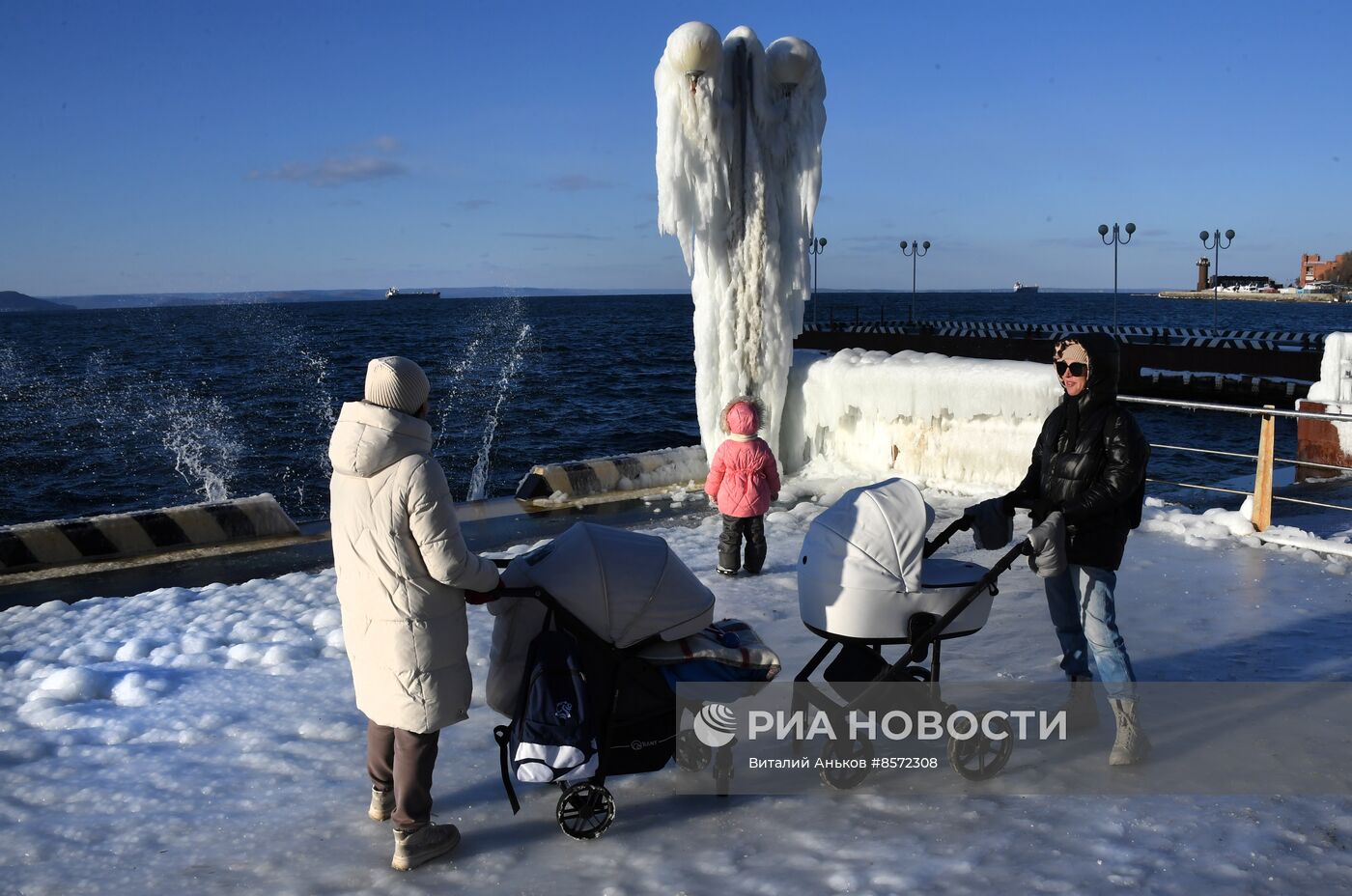 Морозы в регионах России