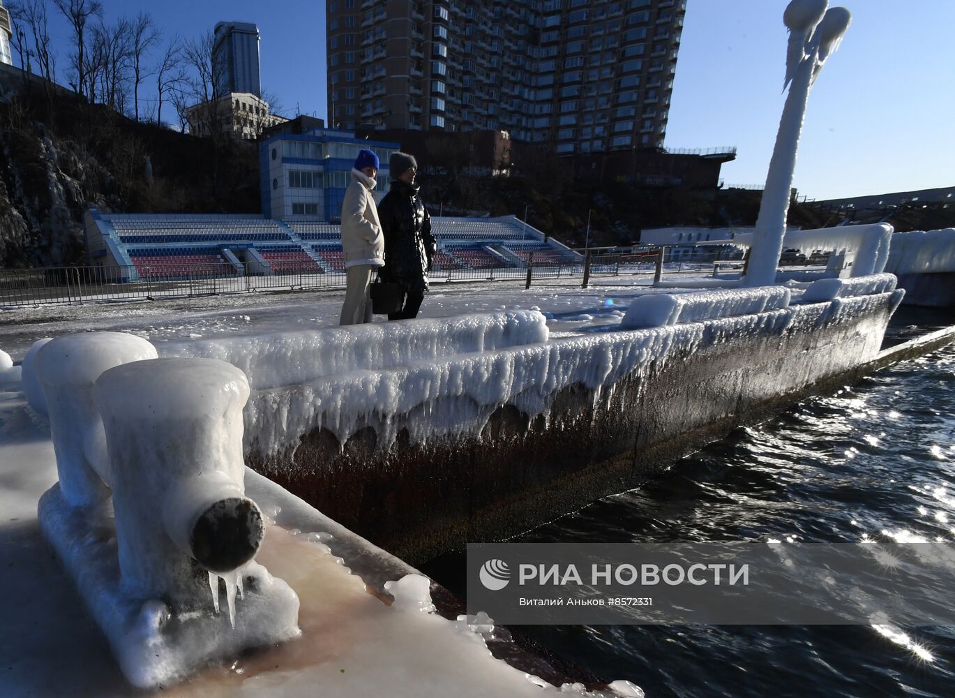 Морозы в регионах России