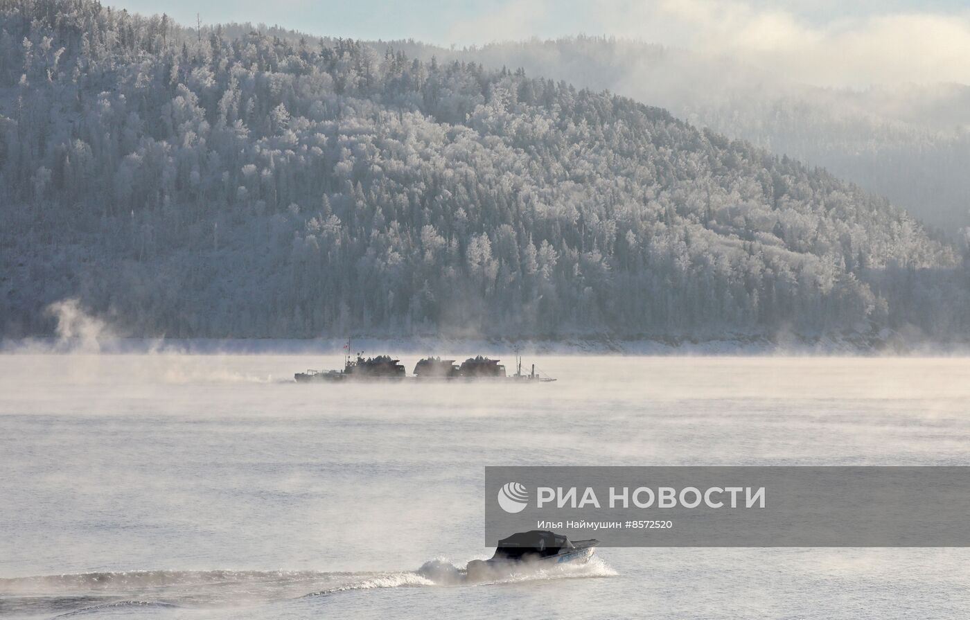 Морозы в регионах России