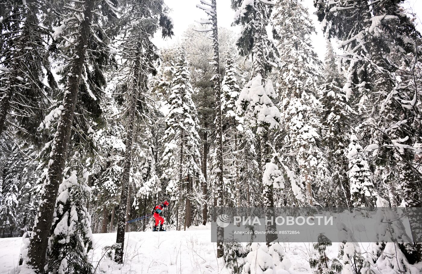 Биатлон. II этап Кубка России. Мужчины. Спринт