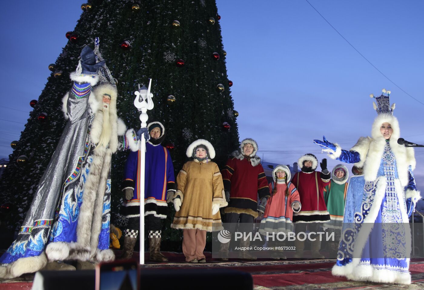 Старт подготовки к Новому году в Якутске