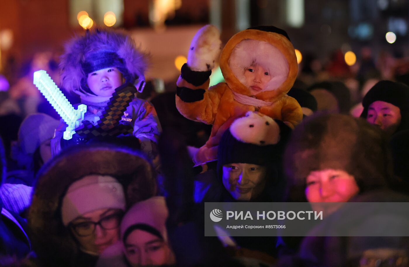 Старт подготовки к Новому году в Якутске