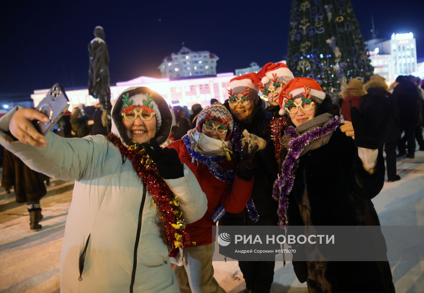 Старт подготовки к Новому году в Якутске