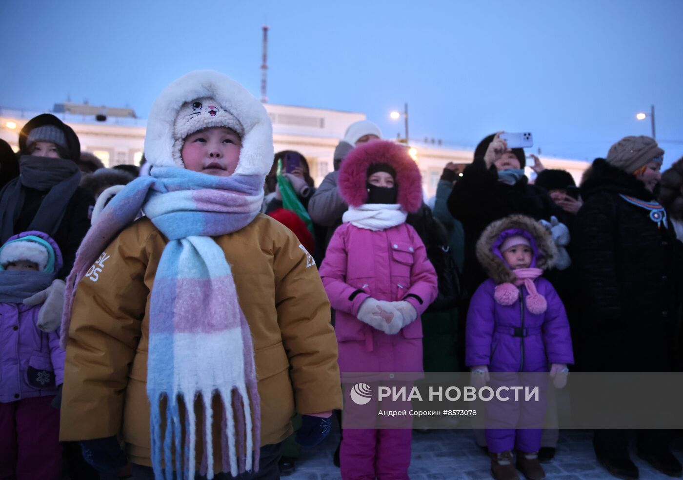 Старт подготовки к Новому году в Якутске