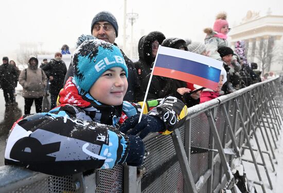 Выставка "Россия". Дни Дедов Морозов народов России: Митын Дада  и Уэс-Дадэ