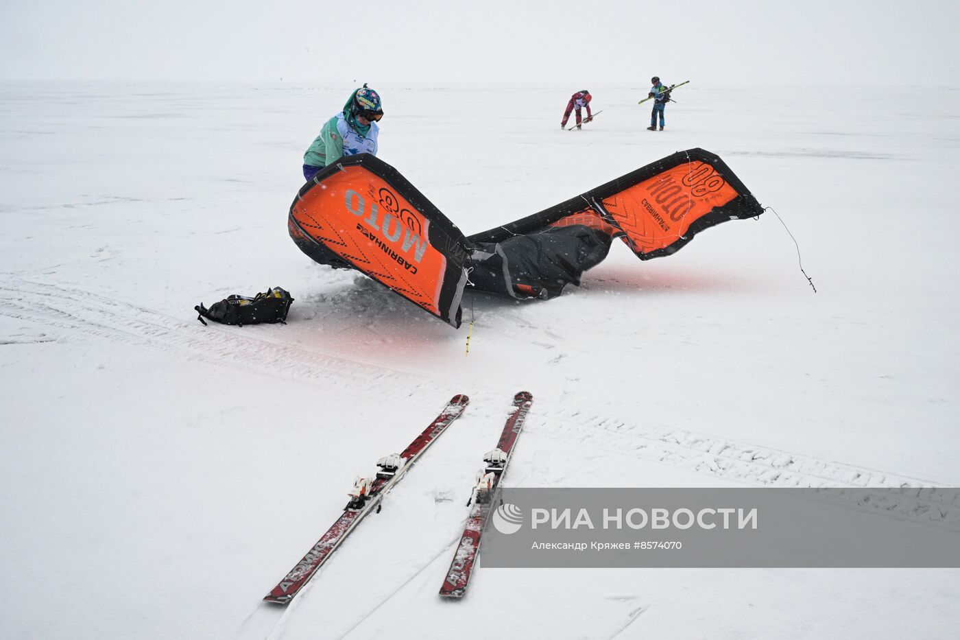 Кубок Сибири по зимнему кайтингу