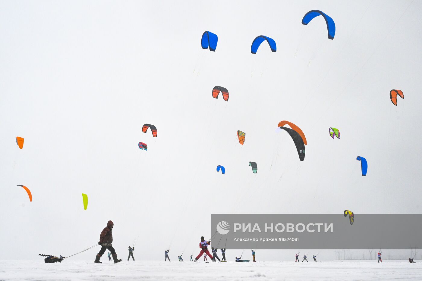 Кубок Сибири по зимнему кайтингу