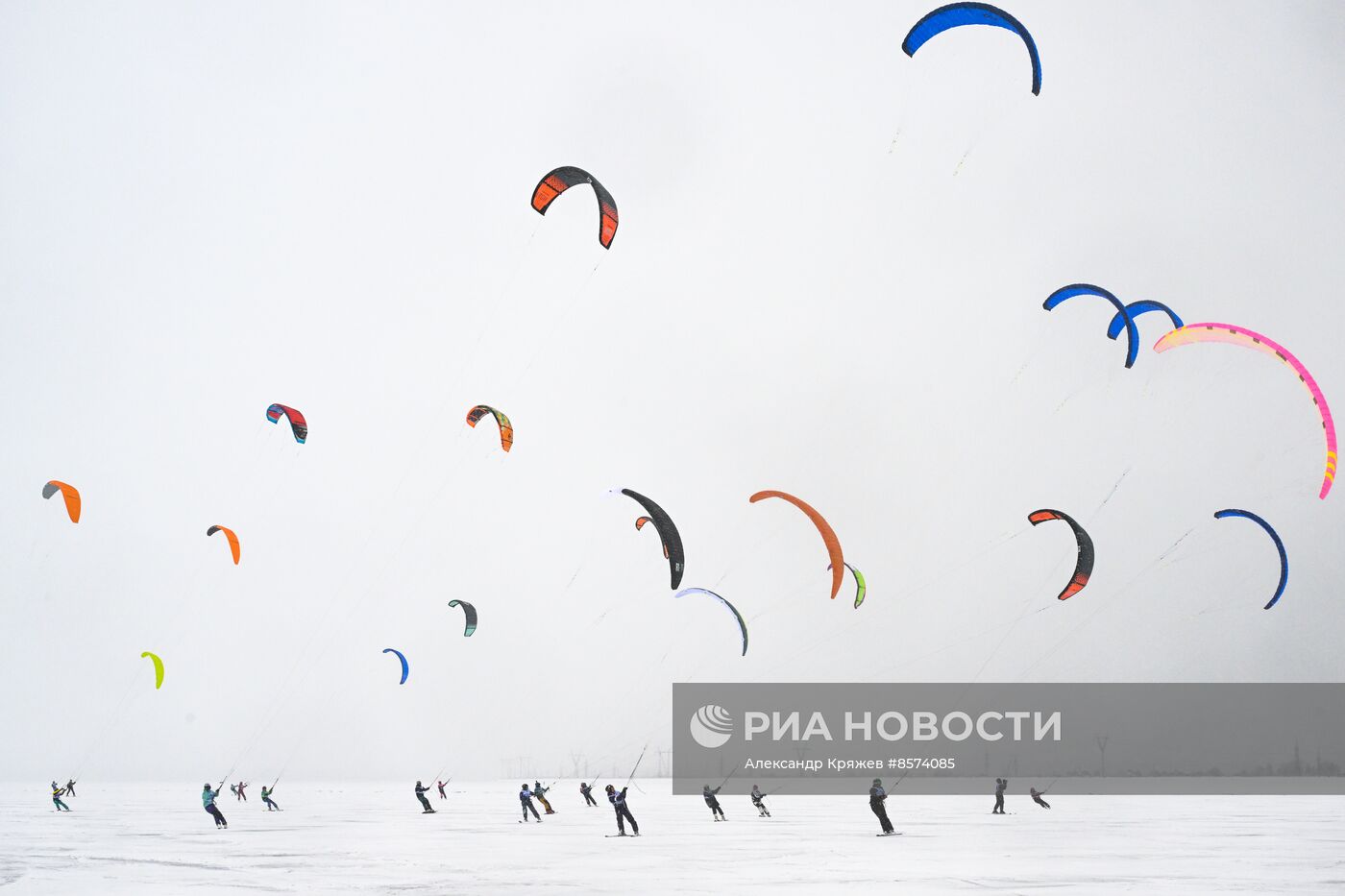 Кубок Сибири по зимнему кайтингу