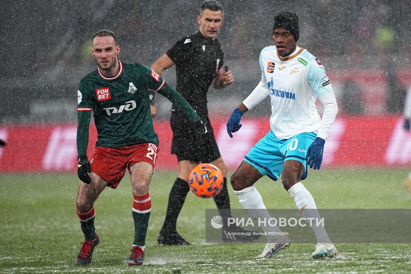 Футбол. РПЛ. Матч "Локомотив" - "Зенит"