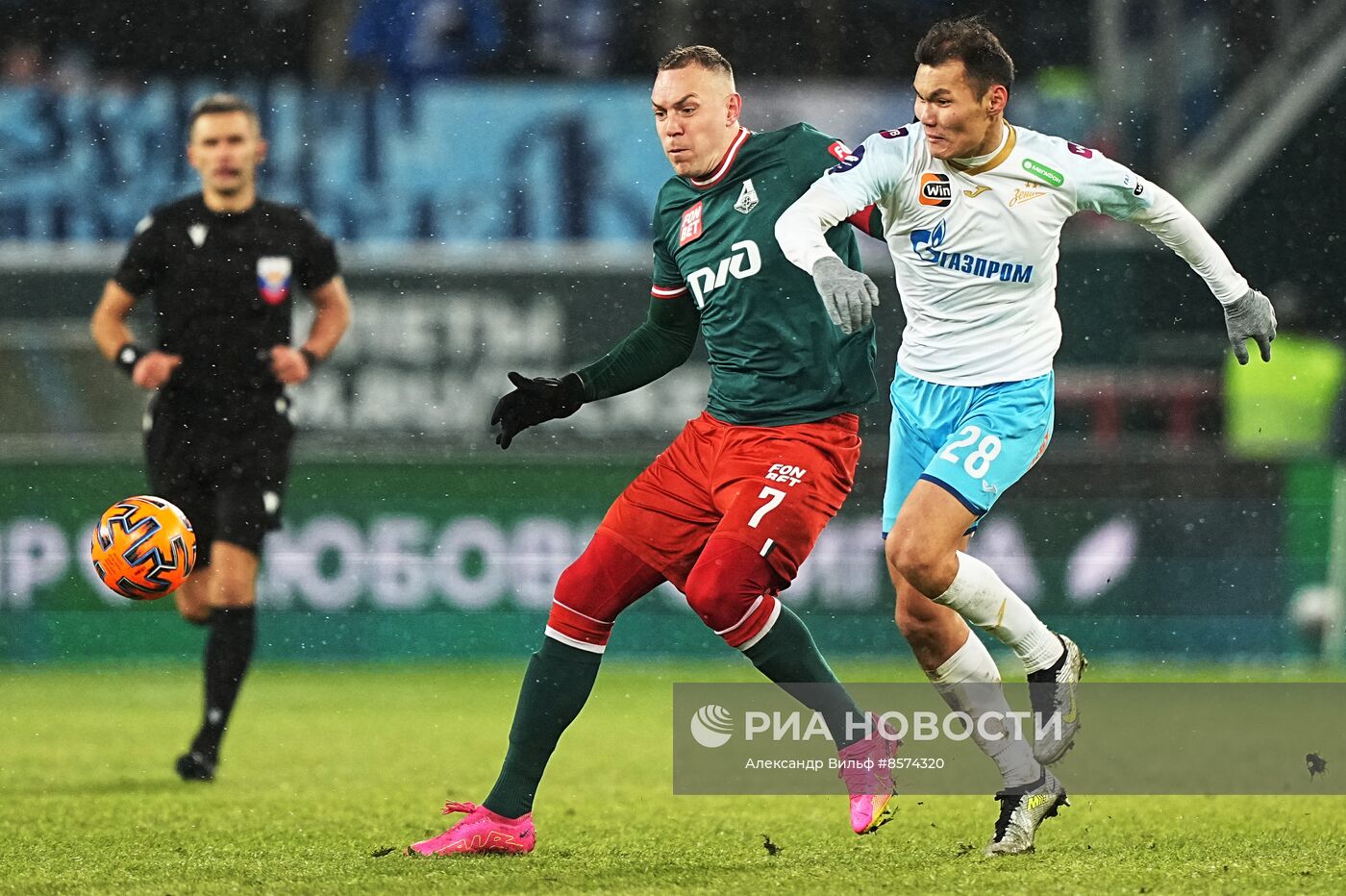 Футбол. РПЛ. Матч "Локомотив" - "Зенит"