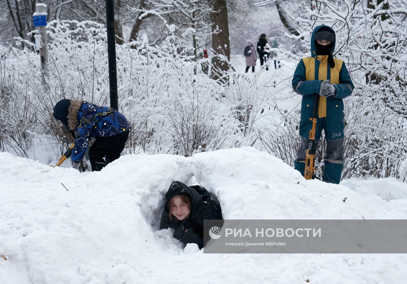 Зима в Санкт-Петербурге