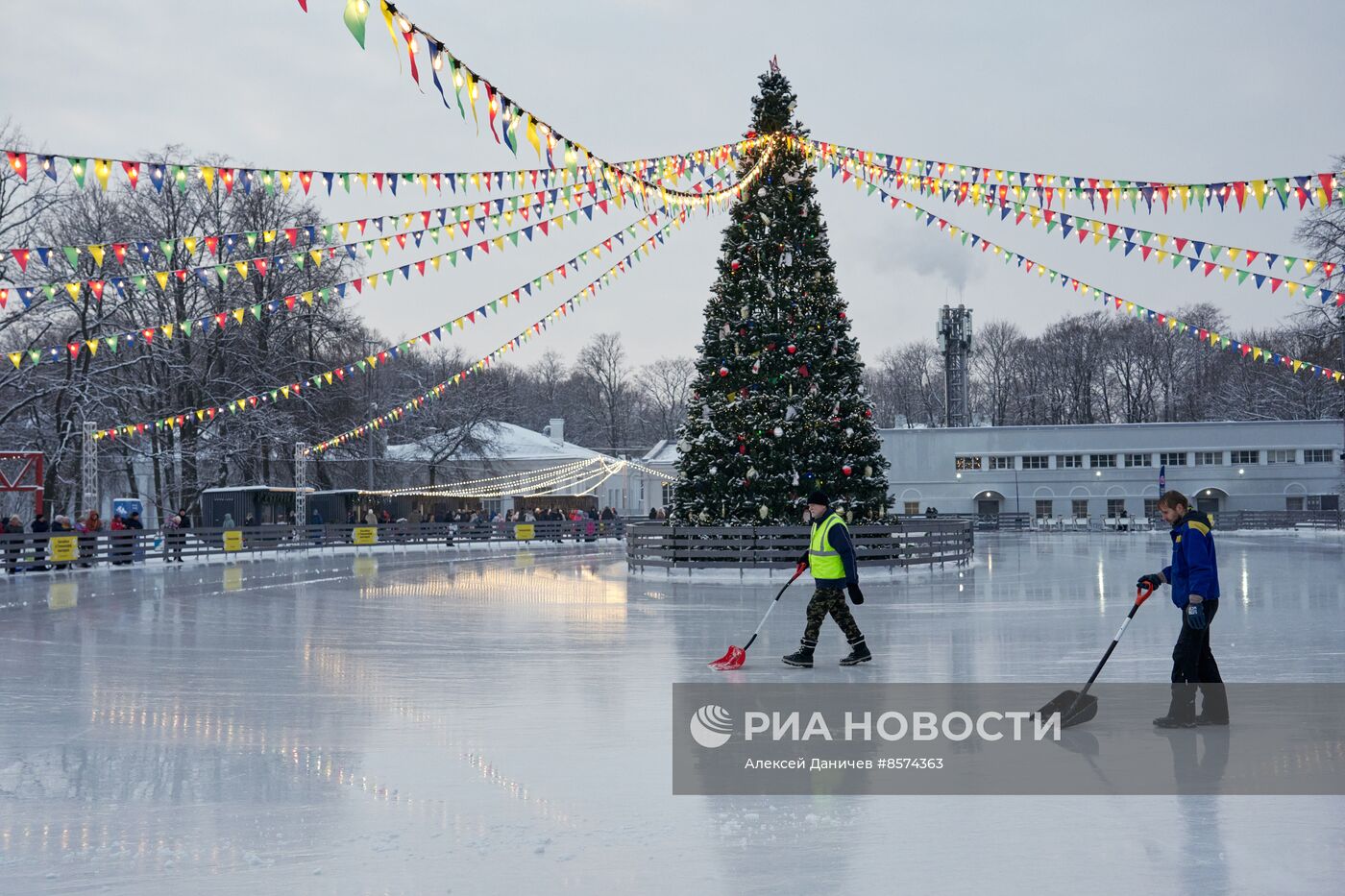 Зима в Санкт-Петербурге