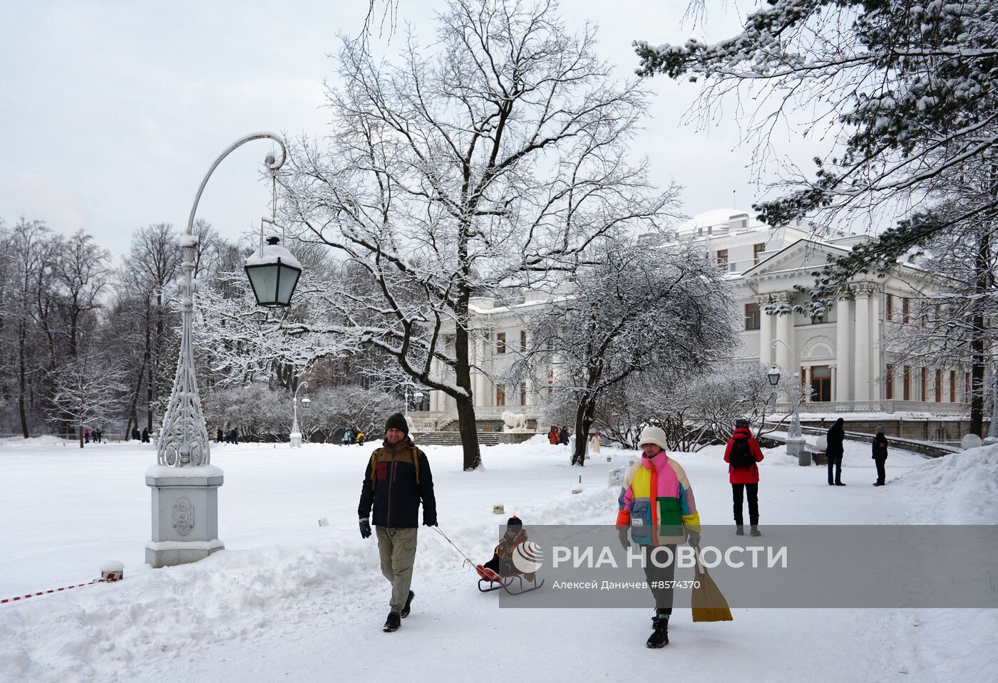 Зима в Санкт-Петербурге