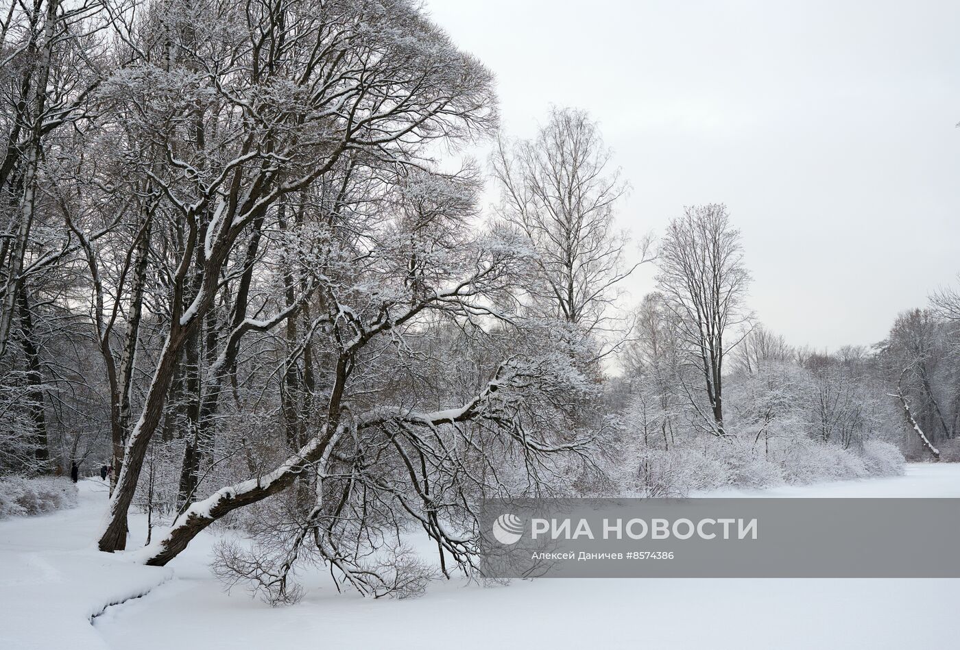 Зима в Санкт-Петербурге