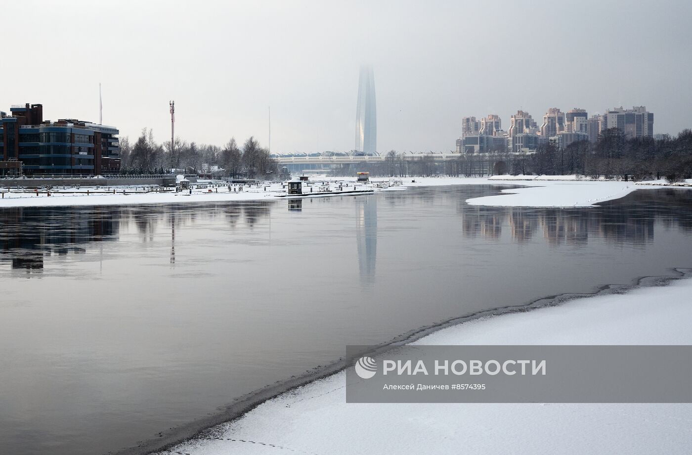 Зима в Санкт-Петербурге