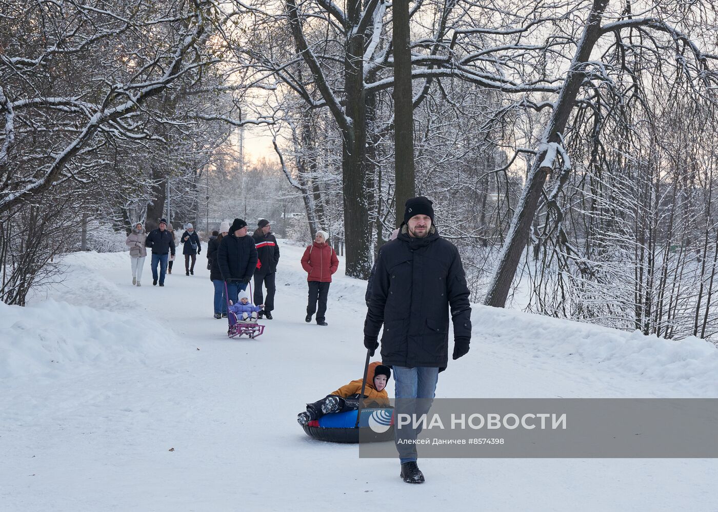 Зима в Санкт-Петербурге