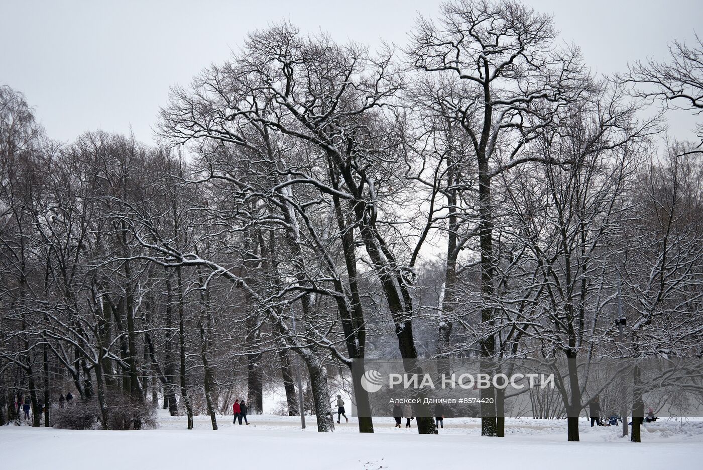 Зима в Санкт-Петербурге