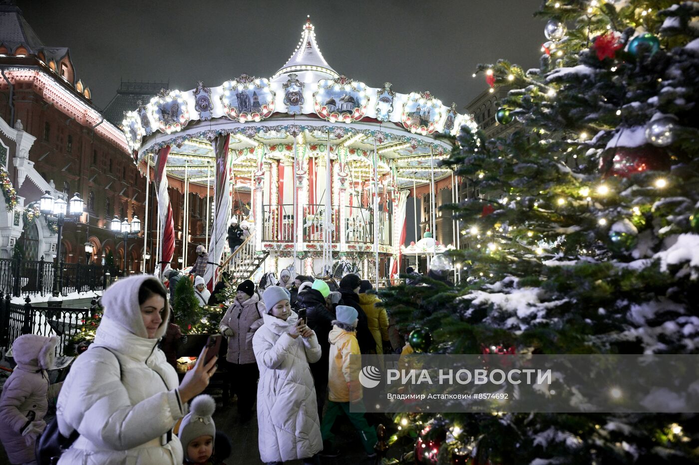 Предновогодняя Москва