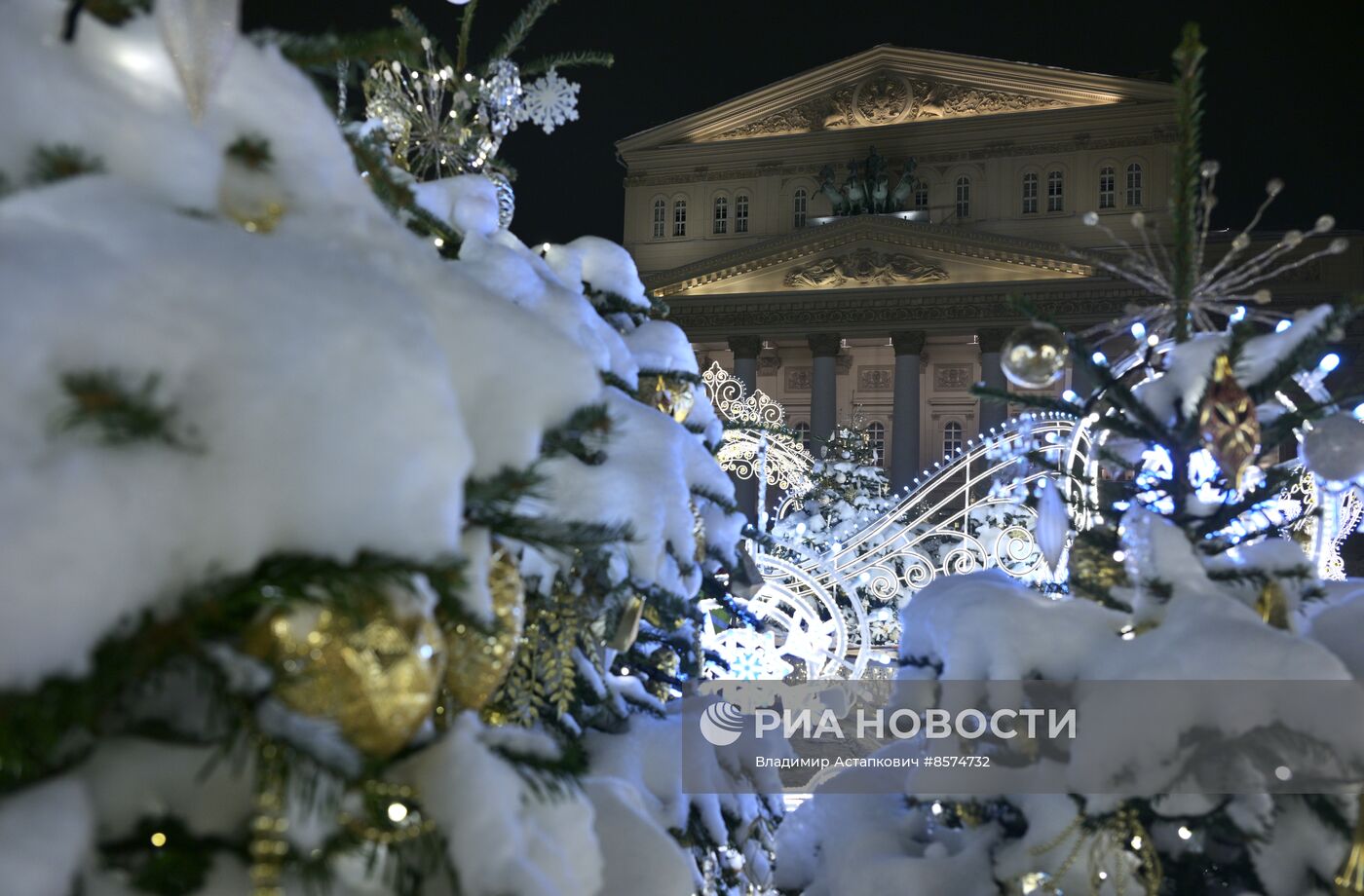 Предновогодняя Москва