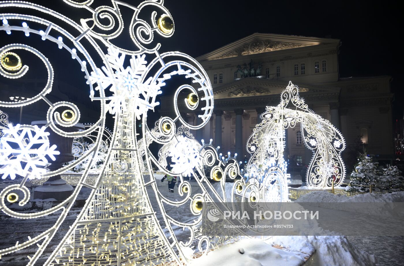 Предновогодняя Москва